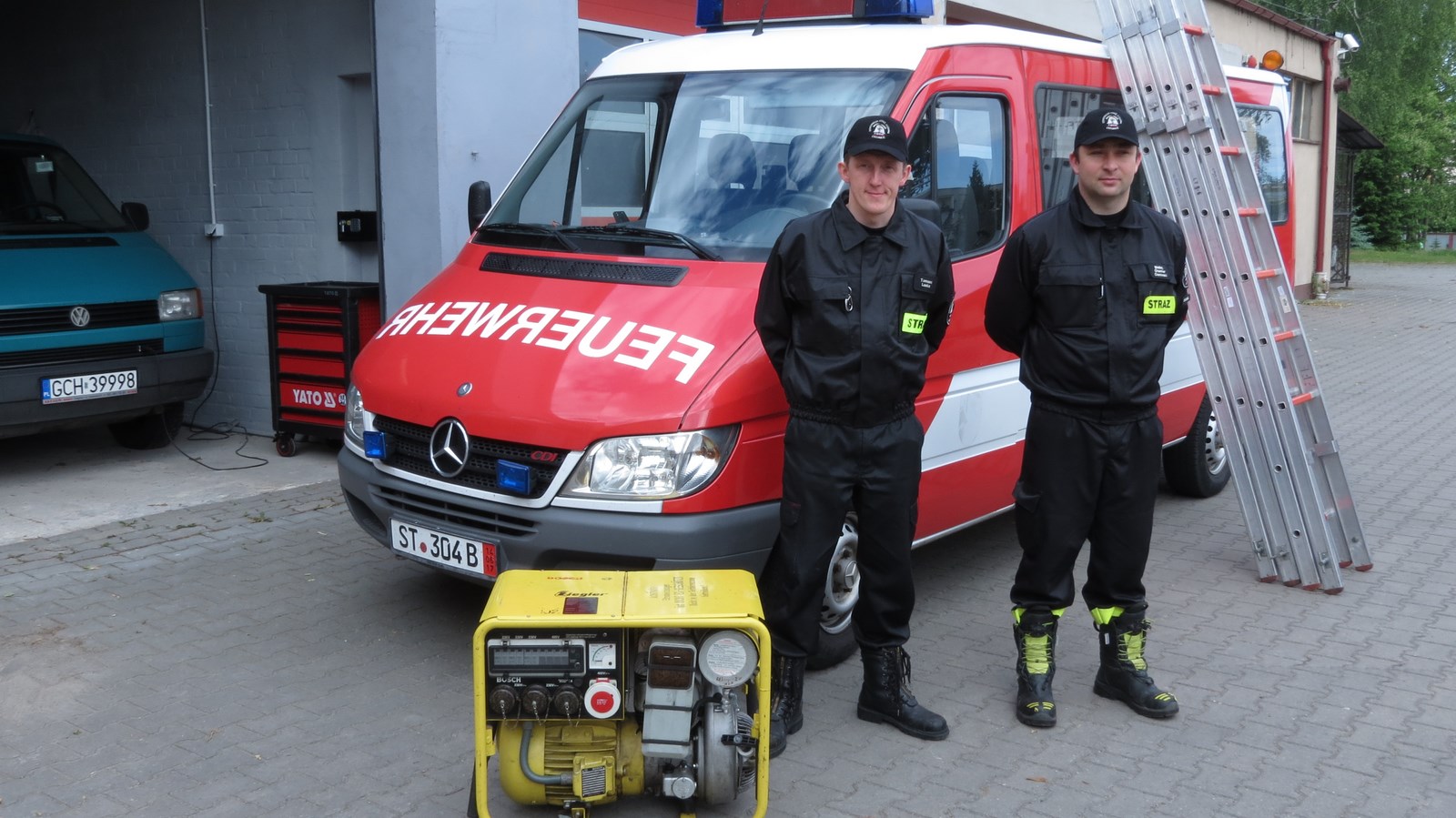 Nowy samochód dla OSP Chojnice