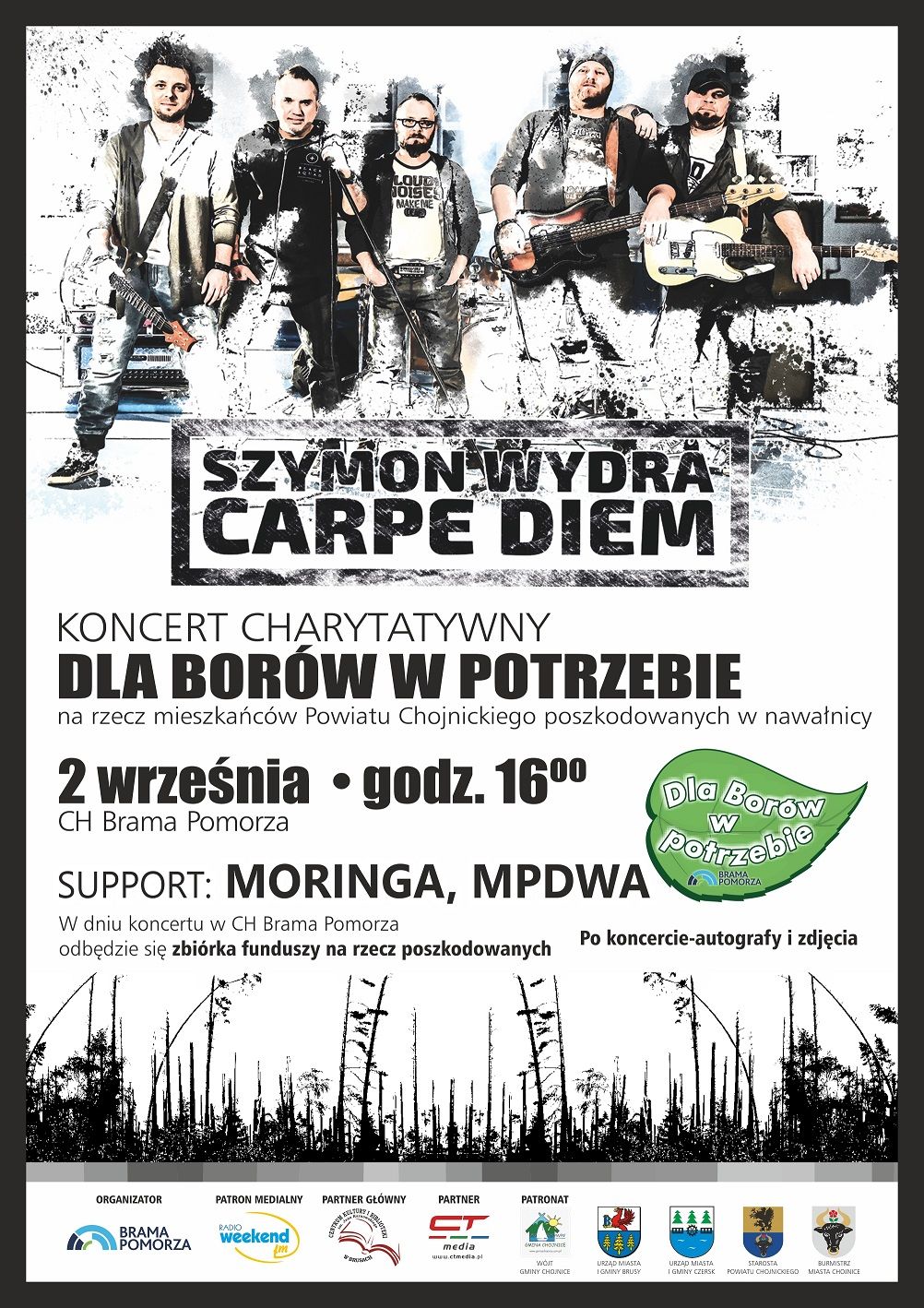 Koncert charytatywny „Dla borów w potrzebie” 2 września