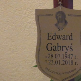 Chojniczanie pożegnali Edwarda Gabrysia