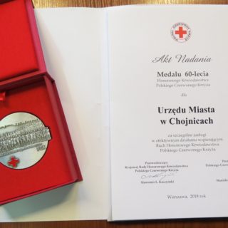 60-lecie Honorowego Krwiodawstwa Polskiego Czerwonego Krzyża