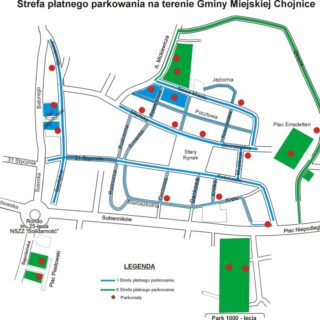 Zmiana stref w tzw. Strefie Płatnego Parkowania w Chojnicach