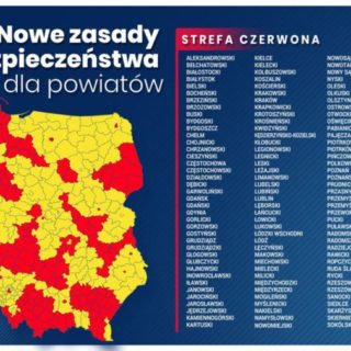 Od 17 października powiat chojnicki objęty strefą czerwoną